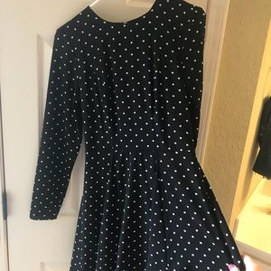Black & White Polka Dot Dress